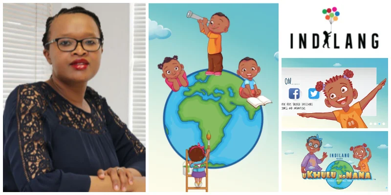 Zamaswazi Mfusi, a South African entrepreneur creating beautiful, indigenous content to engage and inspire young children