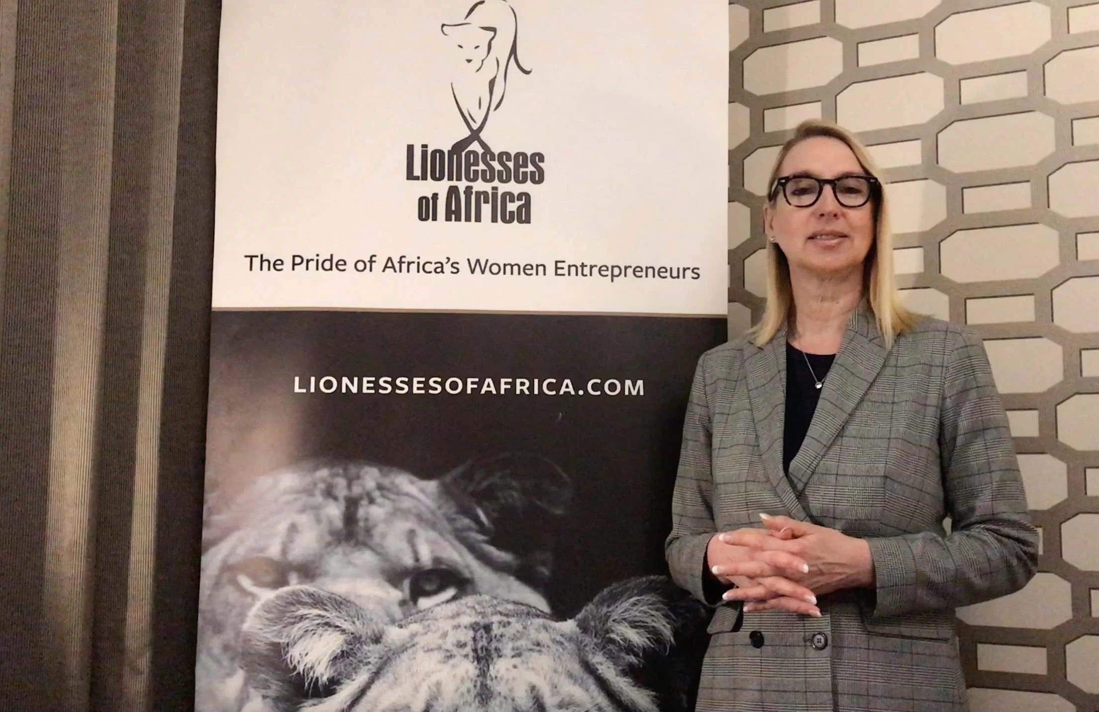 Melanie Hawken, founder & CEO of Lionesses of Africa