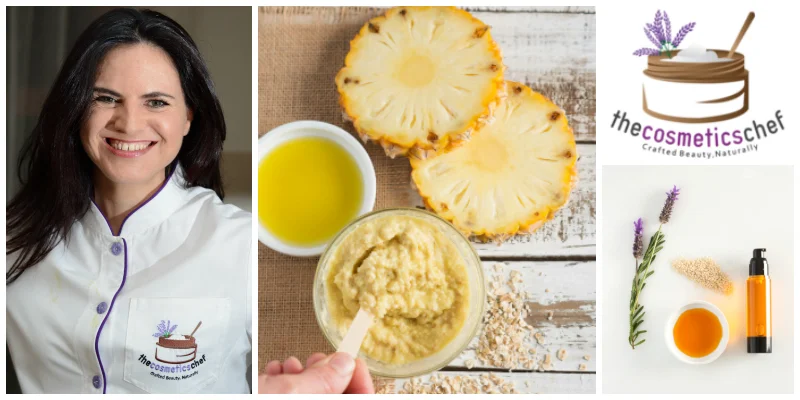 Conny Oberrauter, founder of The Cosmetics Chef (South Africa)