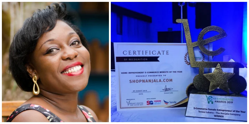 Shop Nanjala wins Kenya E-Commerce Female Entrepreneur of the Year Award