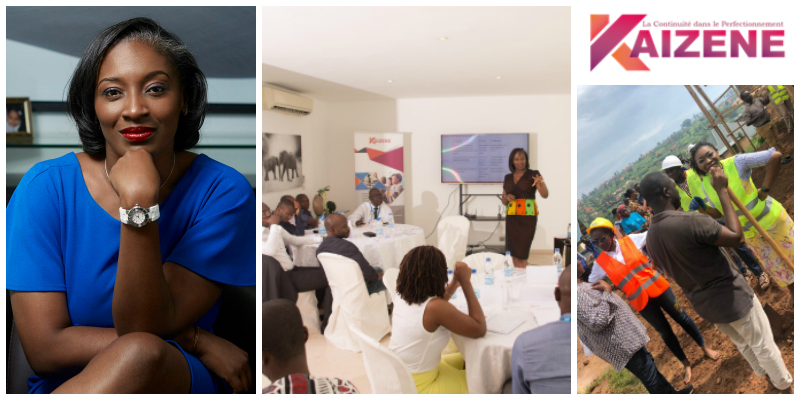 Lynda Aphing Kouassi, founder of KAIZENE (Cote d’Ivoire)
