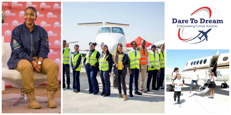 Captain Kgomotso Phatsima, a high flying social entrepreneur advancing opportunities for women in STEM in Botswana