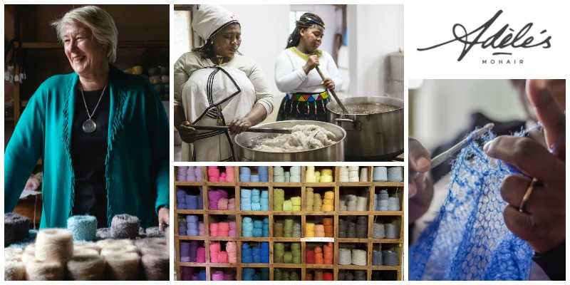 Adele Cutten, a pioneer in South Africa’s mohair industry, creating luxury products for the world to enjoy&nbsp;