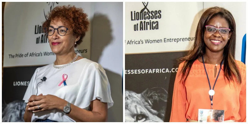 L-R: Eva Rosa Santos; Itweva Nogueira
