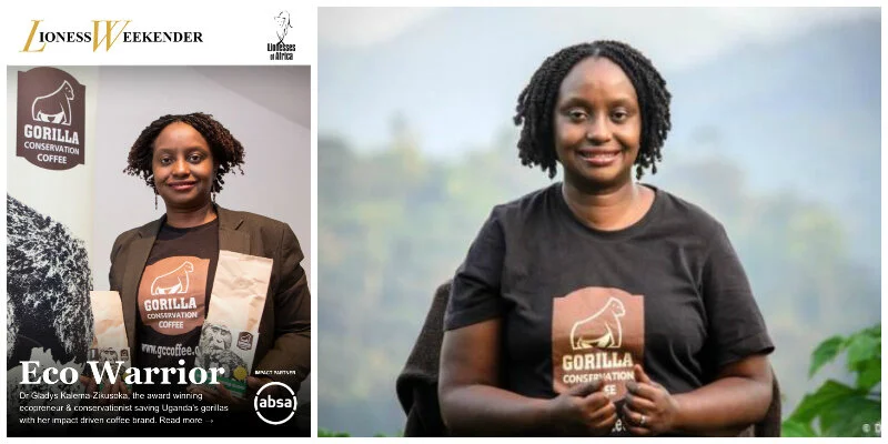 Dr Gladys Kalema-Zikusoka, the ecopreneur saving Uganda’s gorillas with her high impact coffee brand