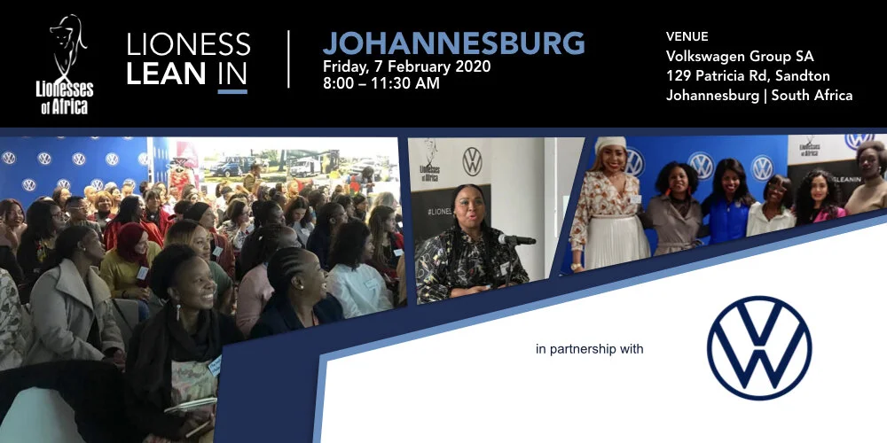 Lioness Lean In - Sandton, South Africa, 7 February 2020
