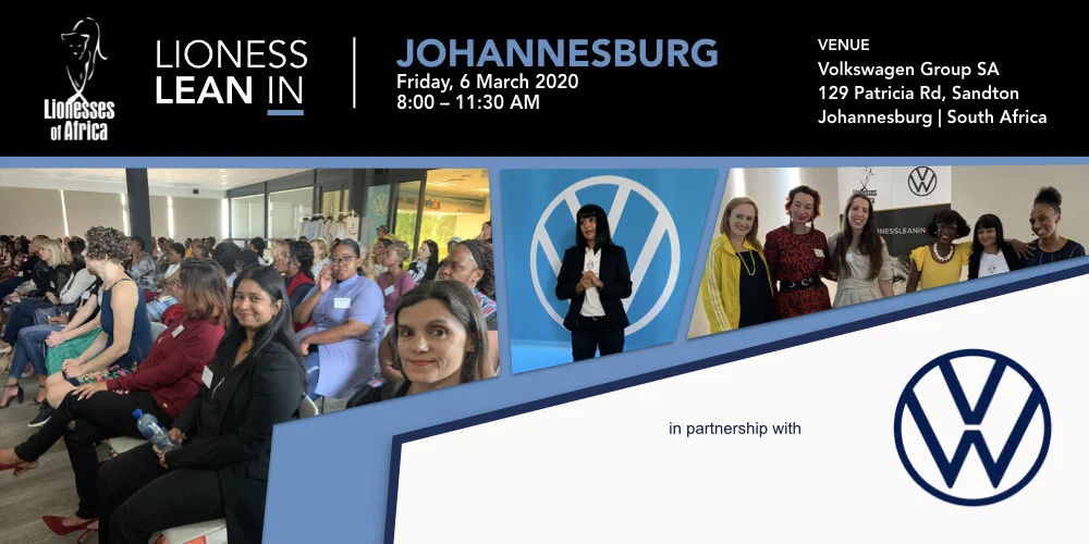 Lioness Lean In - Sandton, South Africa, 6 March