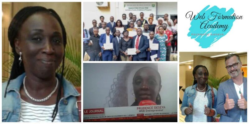 Prudence Seya, an entrepreneur bringing the power of e-learning to Cote d’Ivoire