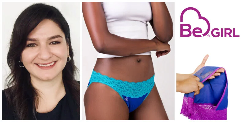 Diana Sierra, a designer and social entrepreneur creating access to menstrual products for girls in Mozambique