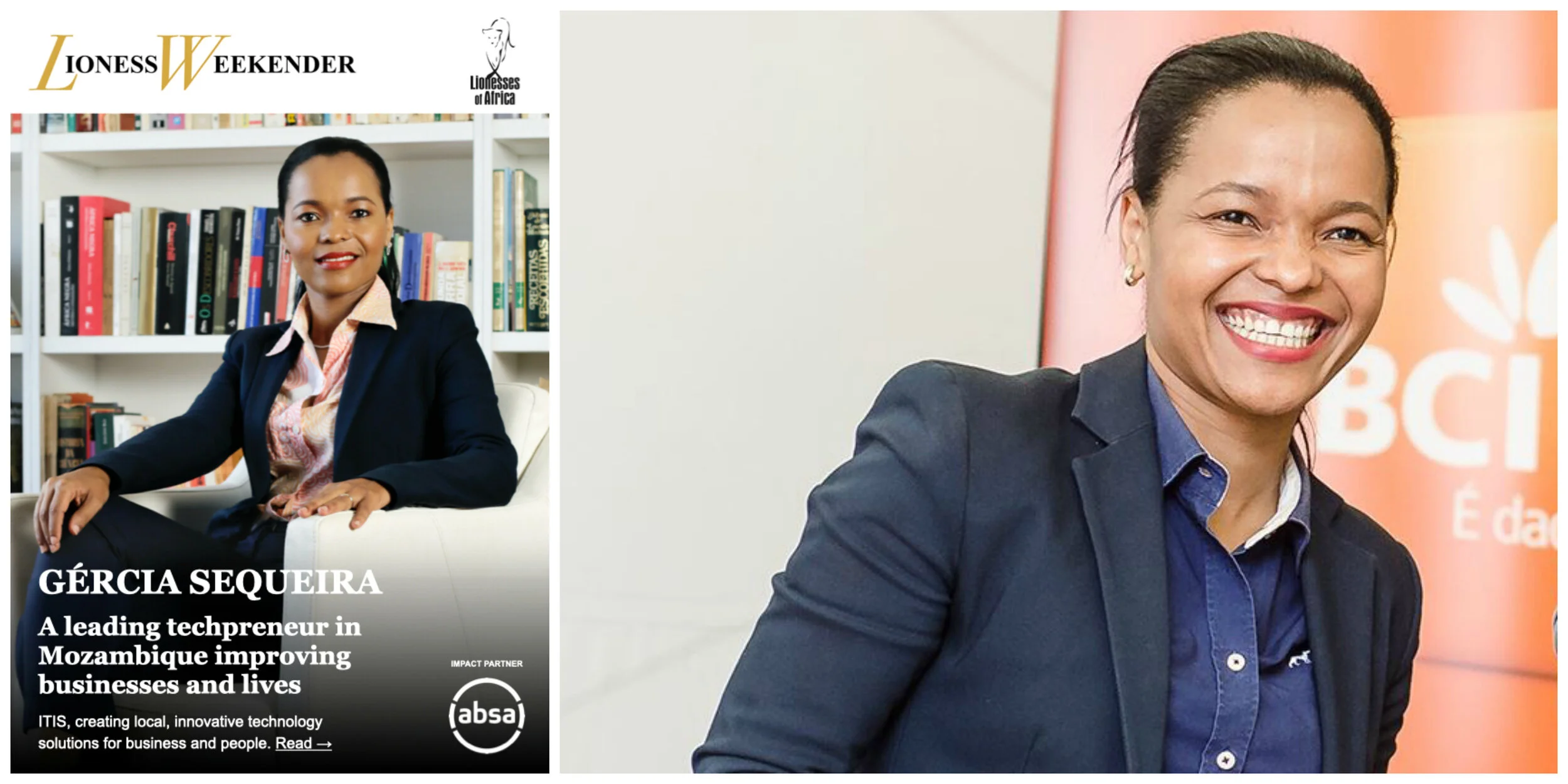 Gércia Sequeira, a leading techpreneur in Mozambique improving businesses and lives 