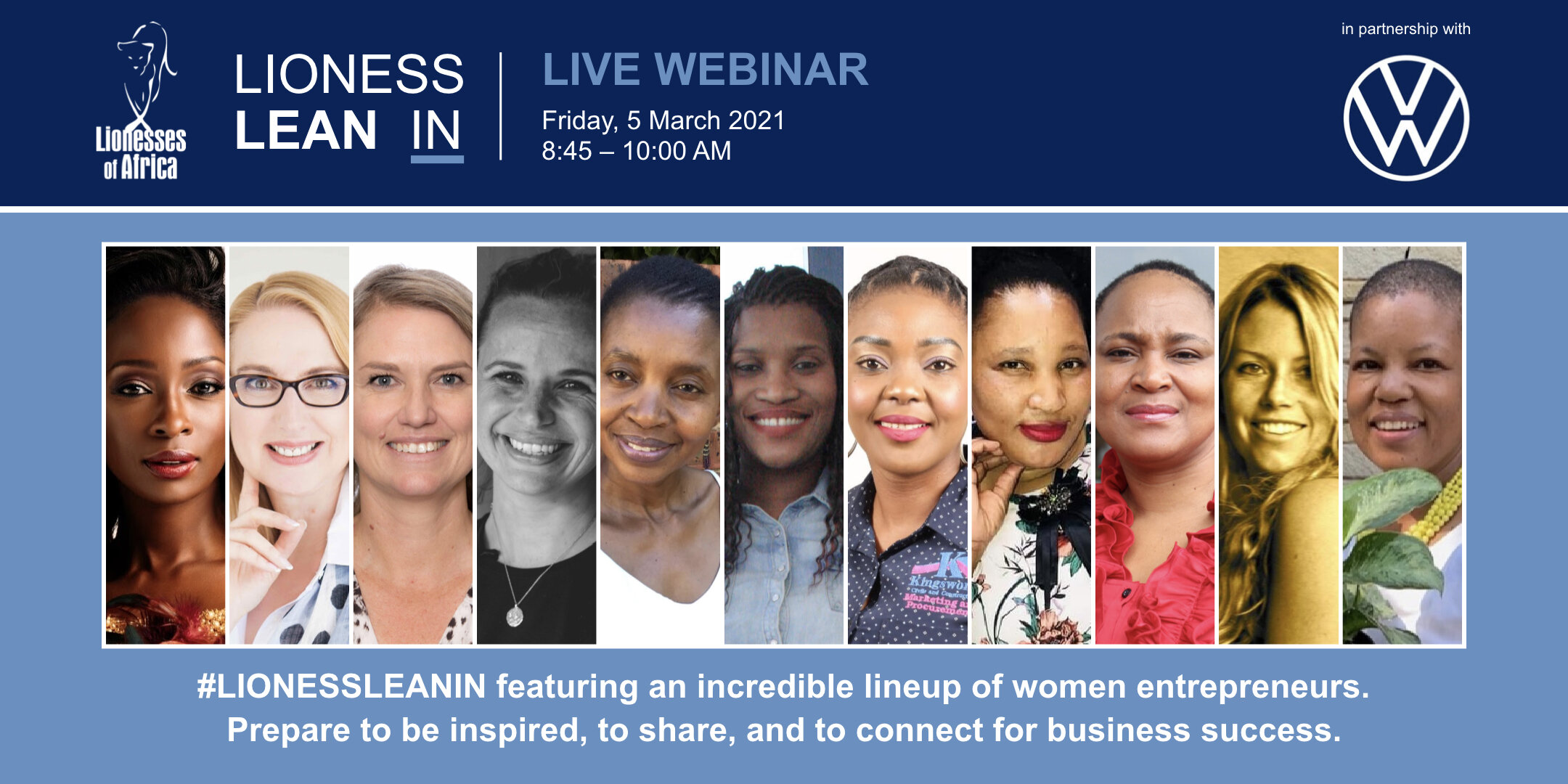 Lioness Lean In Live Webinar 5 March 2021