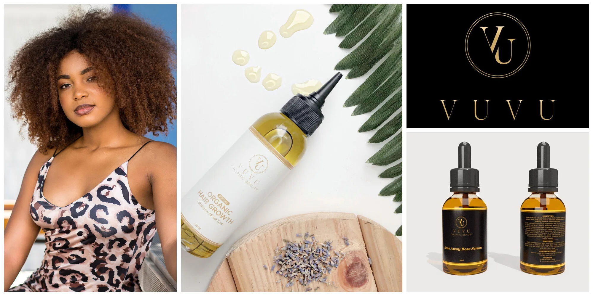 Sandra Mauricio Vuvu, an entrepreneur from the DRC, now building an organic beauty brand in South Africa