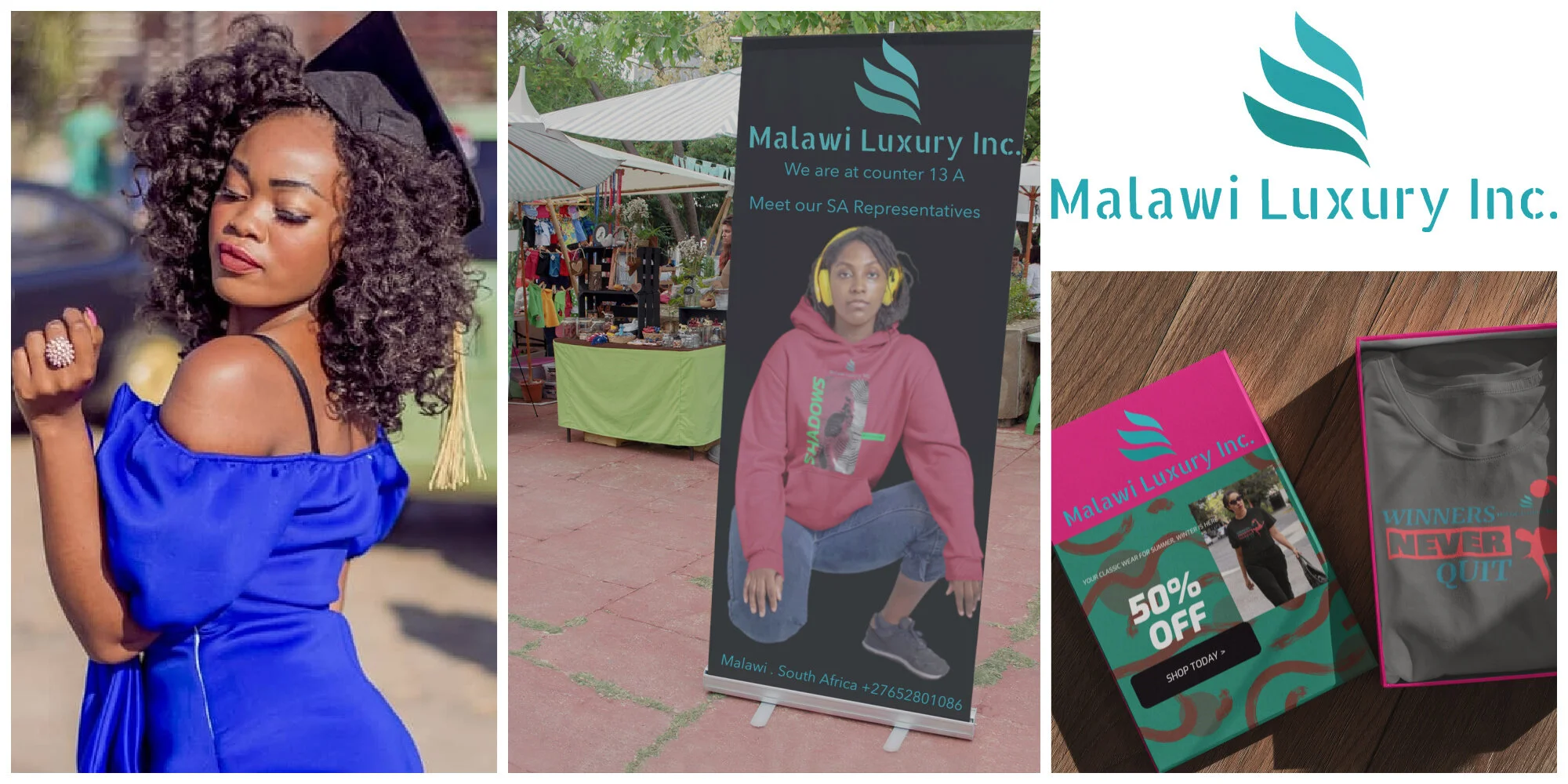 Jessica Mkondiwa, an entrepreneur in Malawi creating an on-demand clothing business and creating jobs