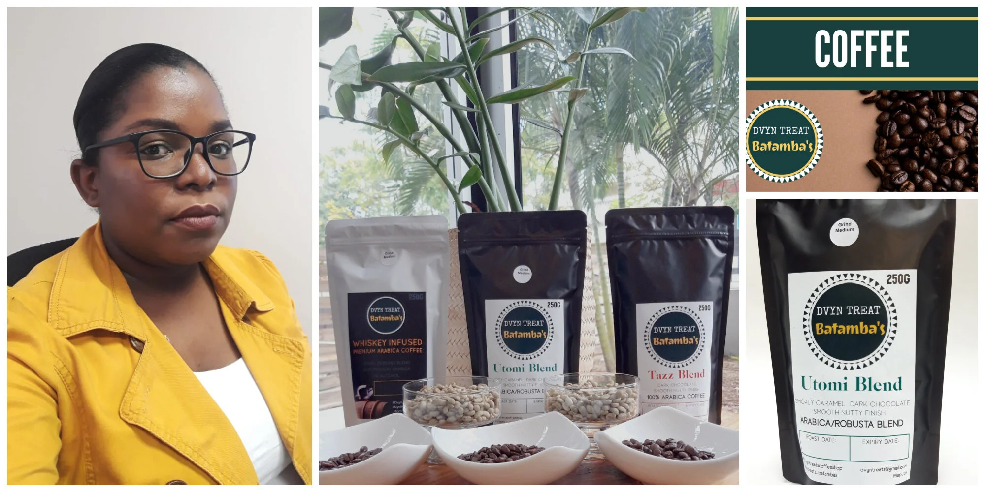 Emilia Banda Tambatamba, a Mozambican coffee brand builder helping SMEs to grow