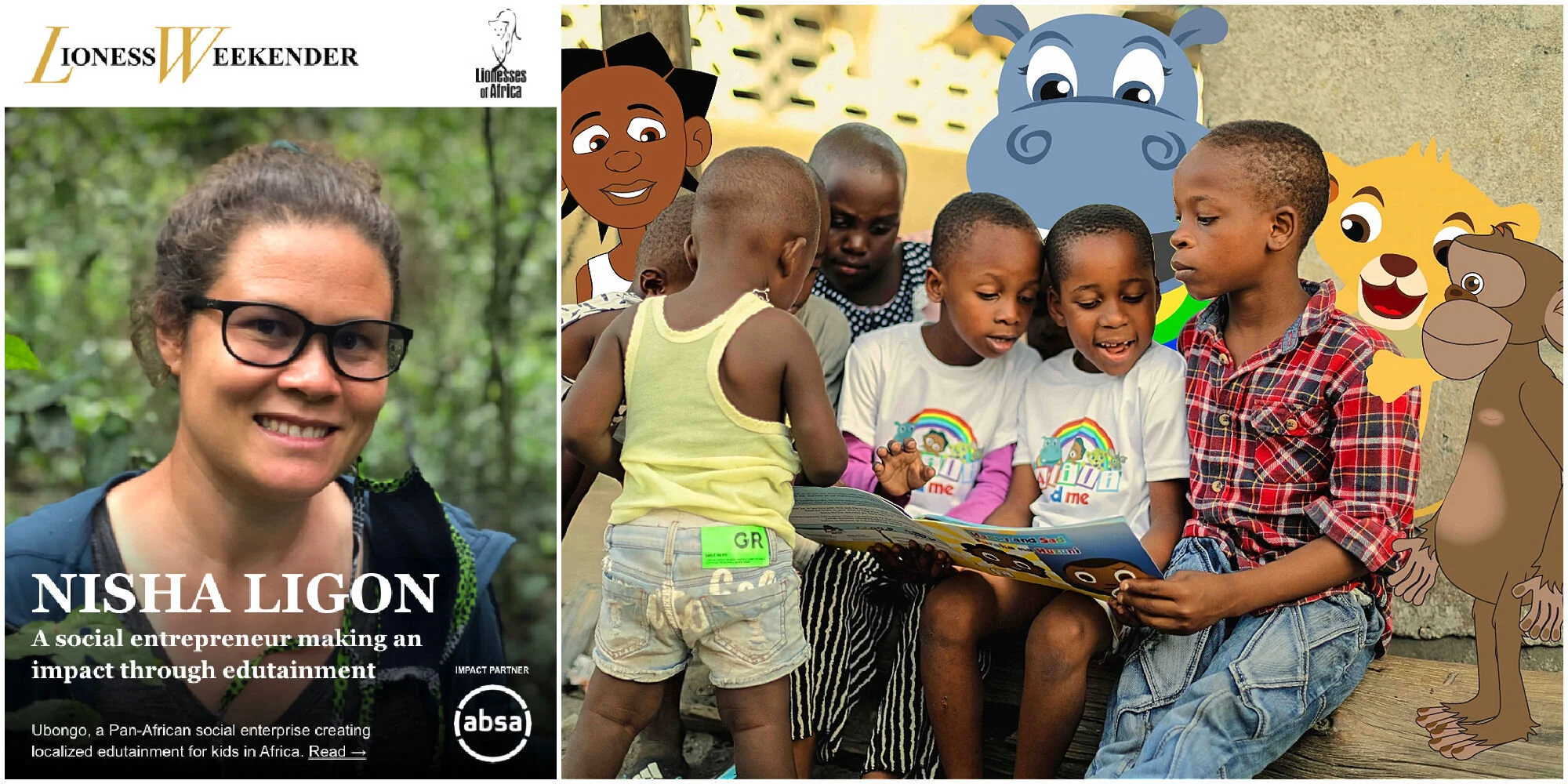 Nisha Ligon, a social entrepreneur making an impact through edutainment&nbsp;