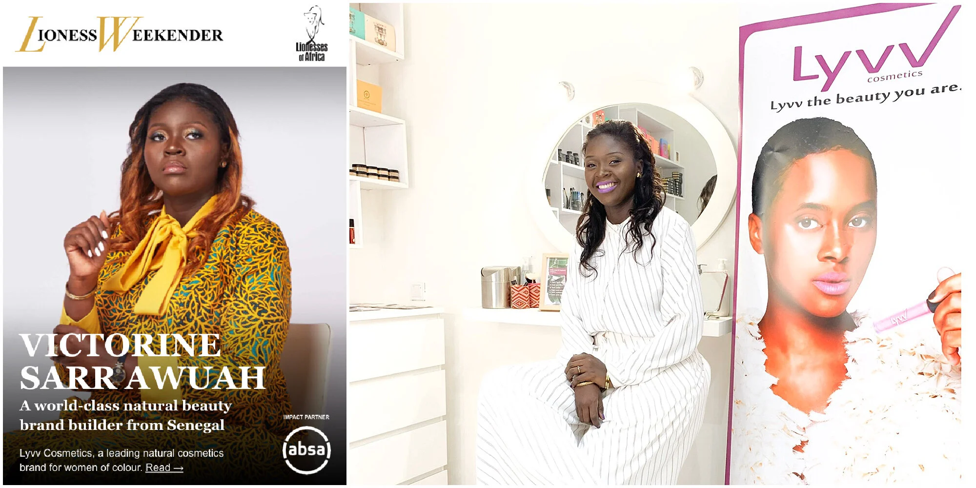Victorine Sarr Awuah, a world-class natural beauty brand builder from Senegal&nbsp;