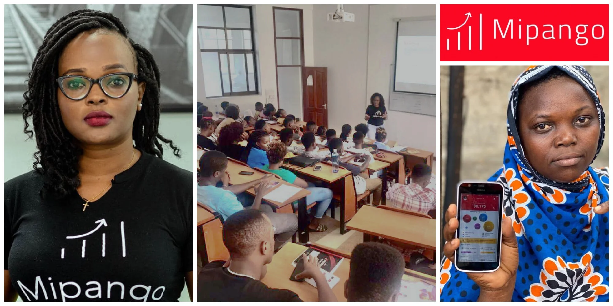 Lilian Makoi, an entrepreneur in Tanzania passionate about improving lives through technology