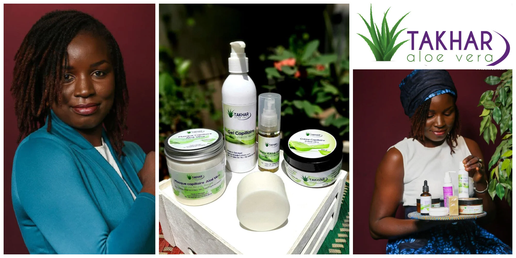 Fatou Sarr, a Senegalese entrepreneur turning aloe vera into a natural cosmetics and food supplement brand