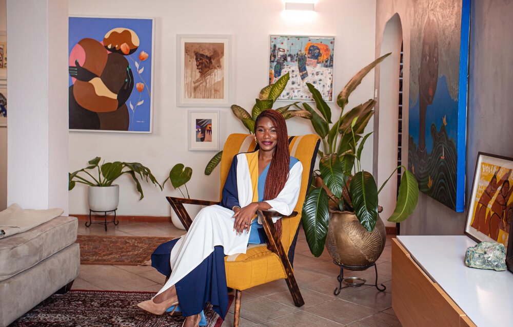Estelle Dogbo, a social entrepreneur empowering African artists through  global exposure — Lionesses of Africa
