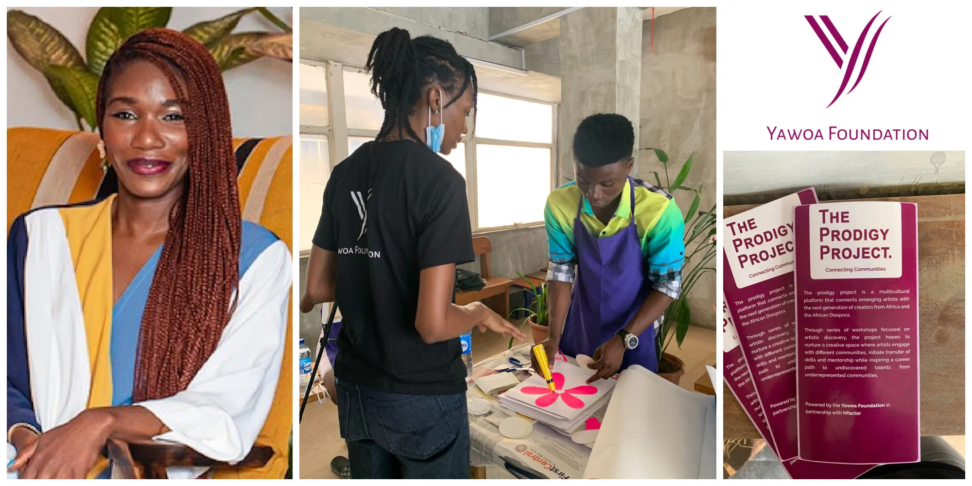 Estelle Dogbo, a social entrepreneur empowering African artists through global exposure