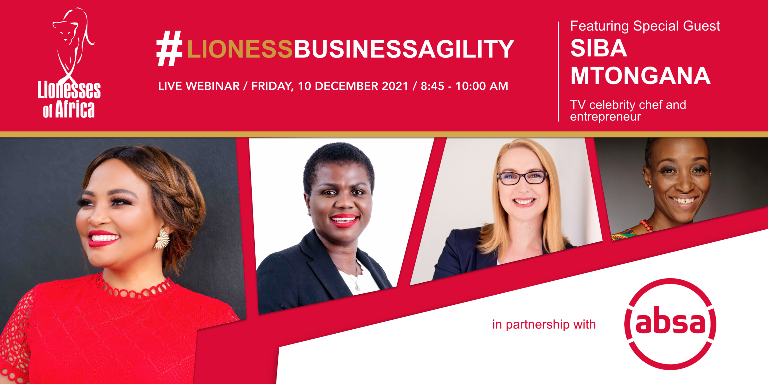 Lioness Business Agility Webinar - South Africa, 10 December 2021