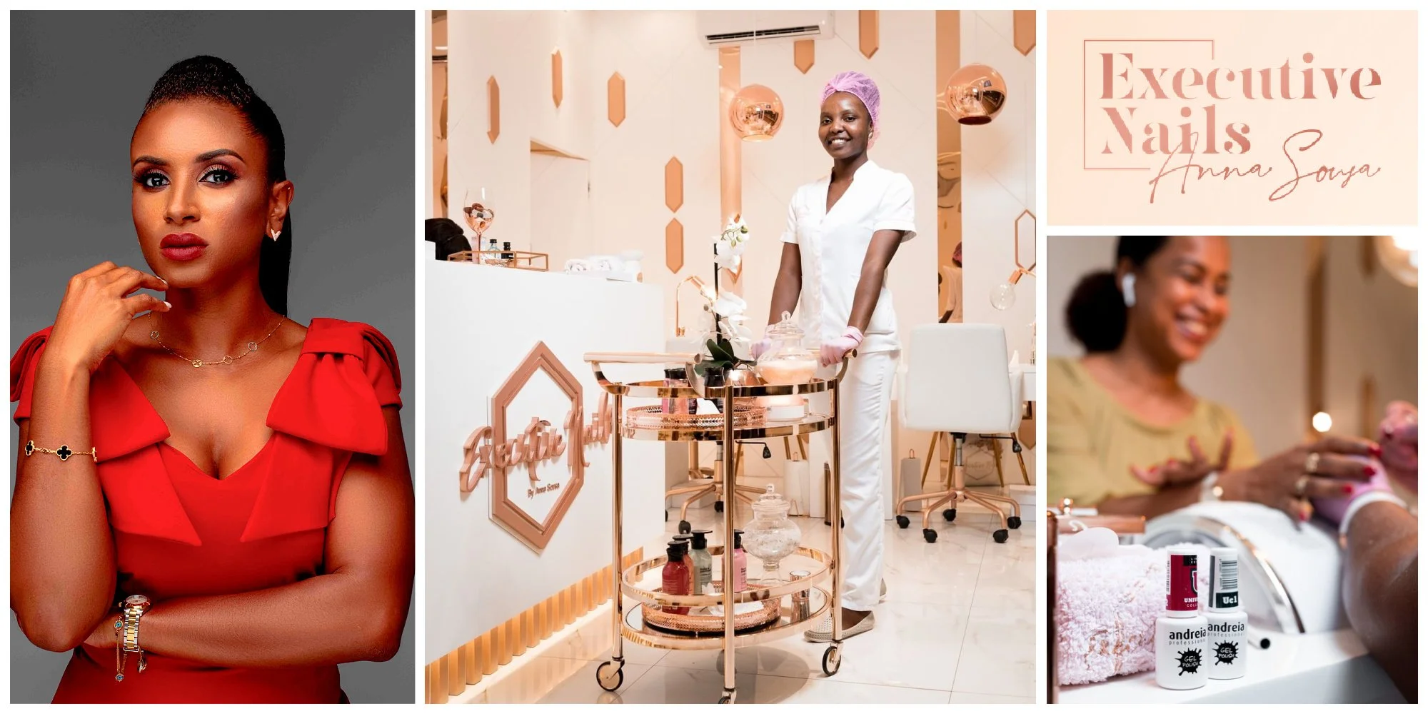 Anna Karina de Sousa, a Mozambican entrepreneur passionate about aesthetics and beauty