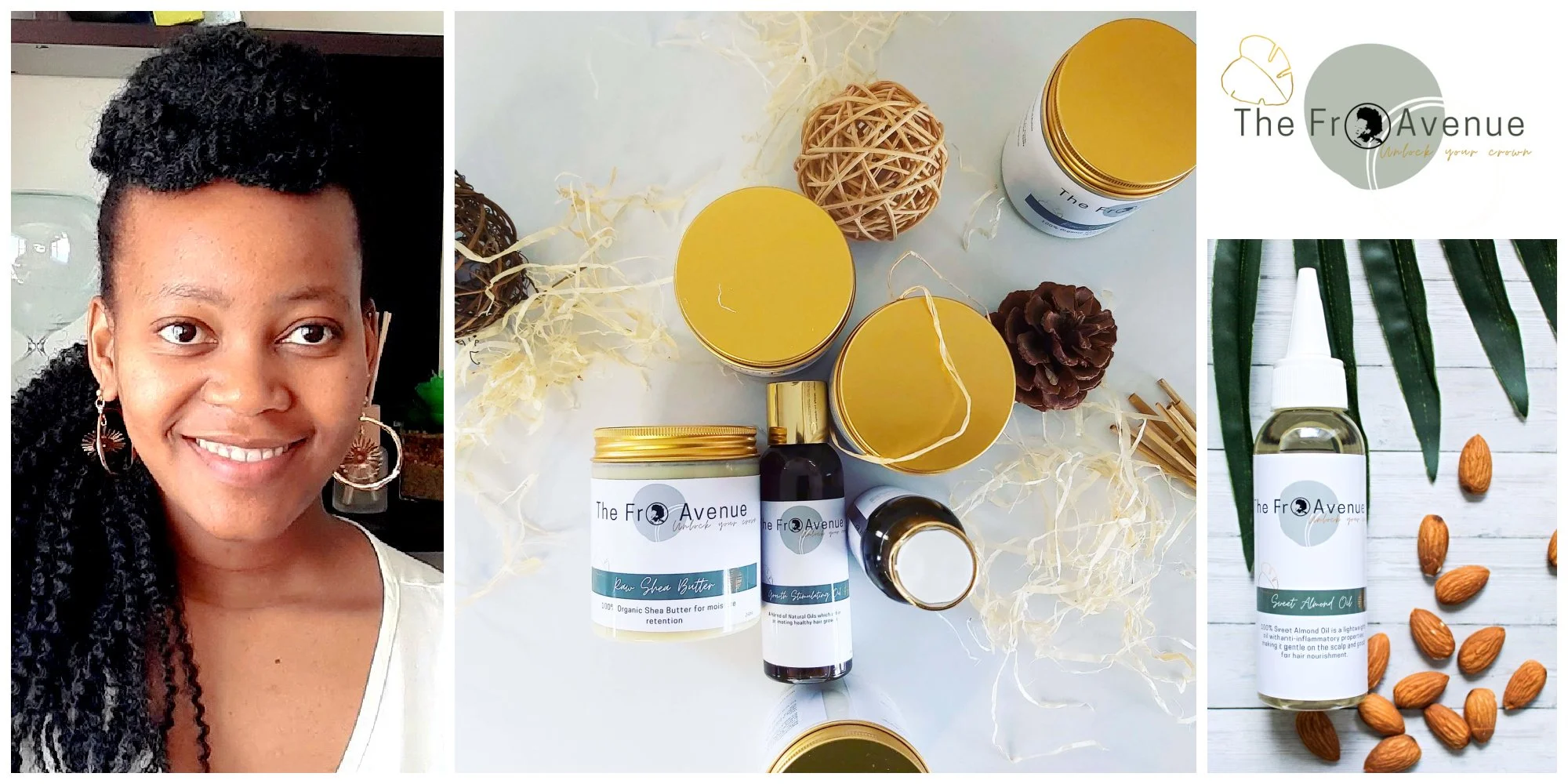 Rachel Kobo, a South African natural hair care brand builder&nbsp;