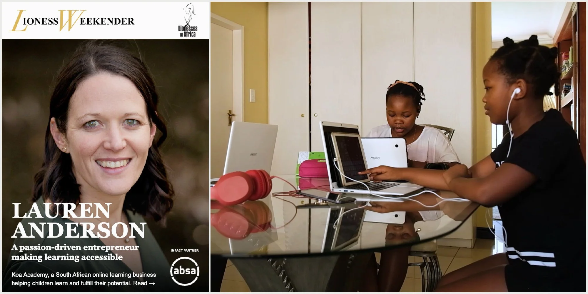 Lauren Anderson, a  passion-driven entrepreneur making learning accessible