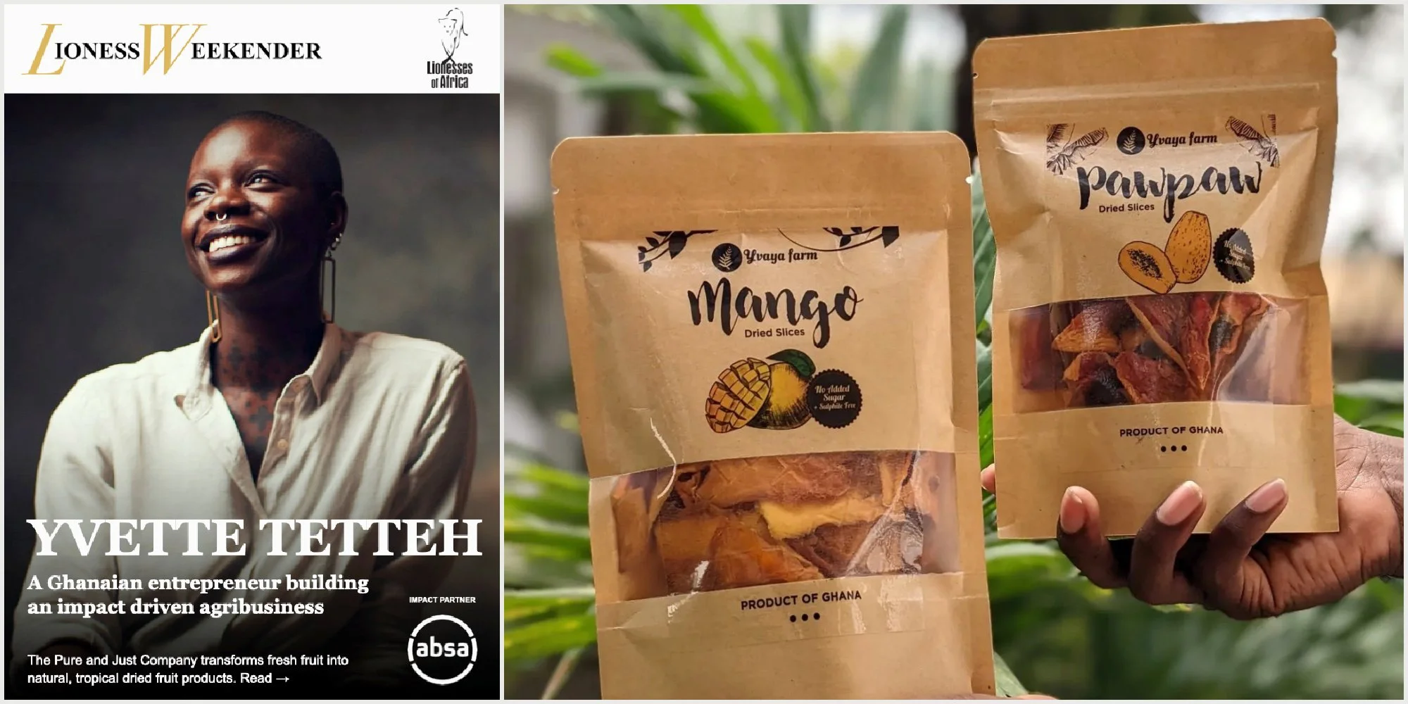 Yvette Tetteh, a Ghanaian entrepreneur building an impact driven agribusiness