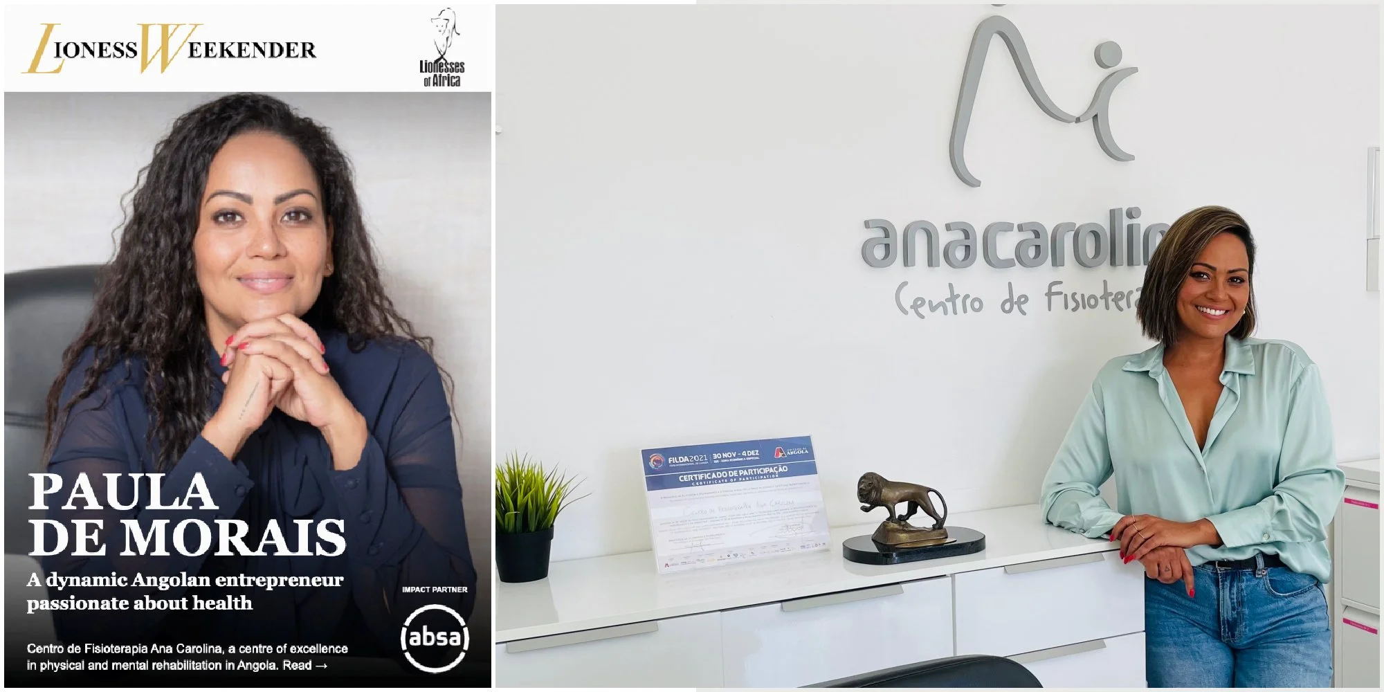 Paula de Morais, a dynamic Angolan entrepreneur passionate about health