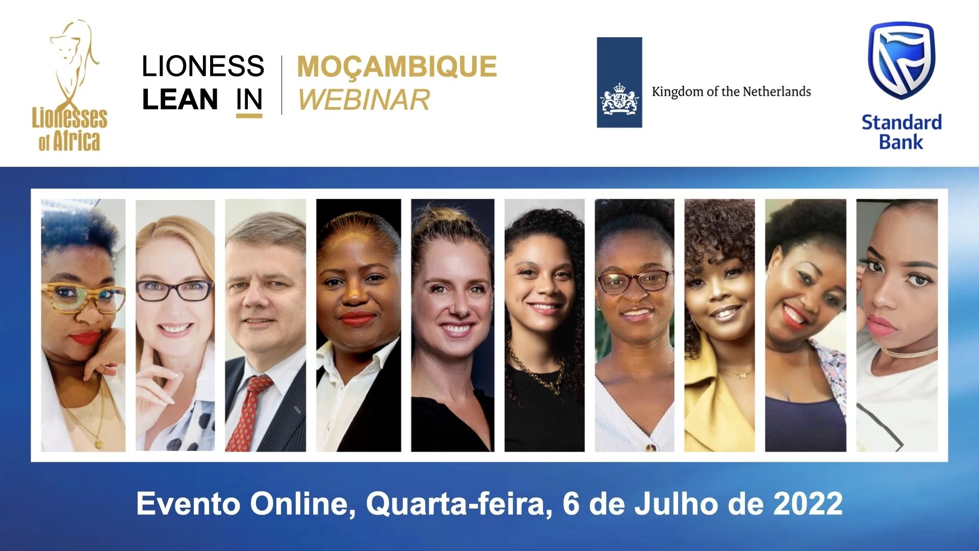Lioness Lean In Live Webinar - Moçambique, 6 de Julho de 2022