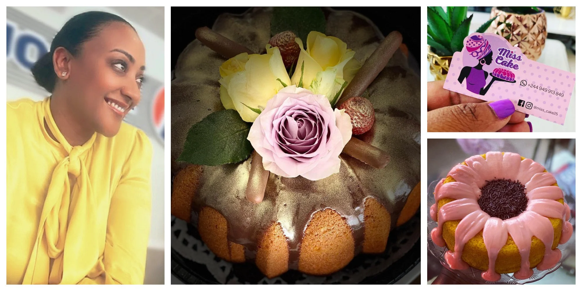Tatyana Moeda, an Angolan entrepreneur turning a passion for baking into a successful cake business 