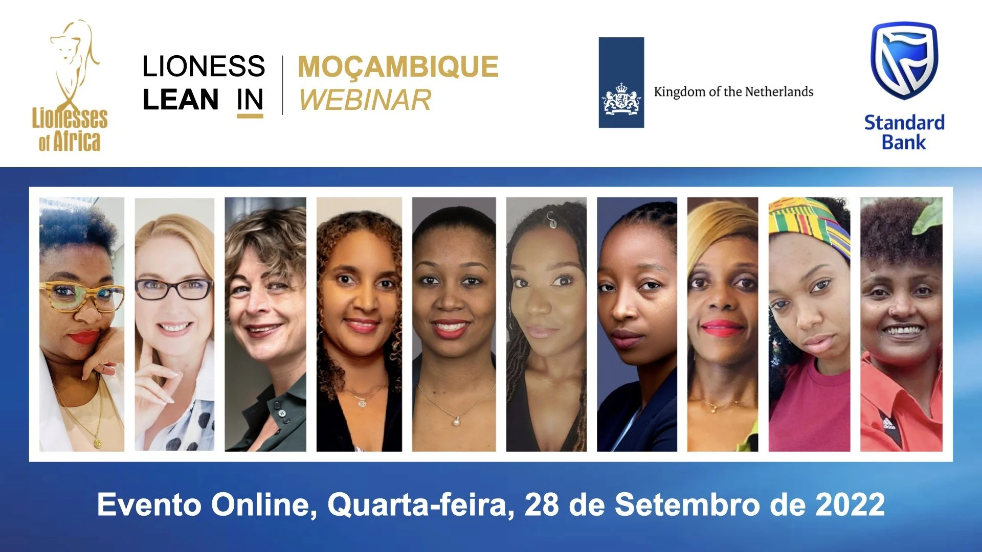 Lioness Lean In Live Webinar - Moçambique, 28 de Setembro de 2022