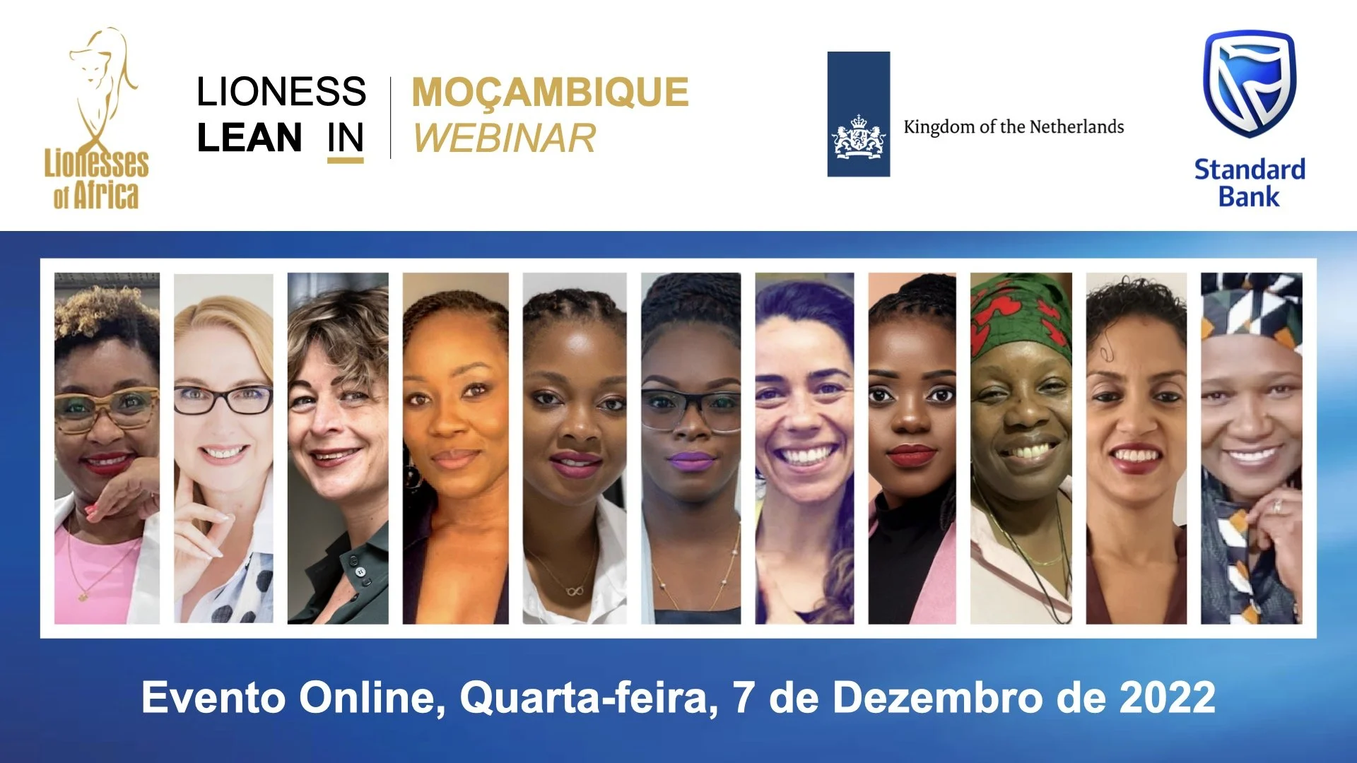 Lioness Lean In Live Webinar - Moçambique, 7 de Dezembro de 2022