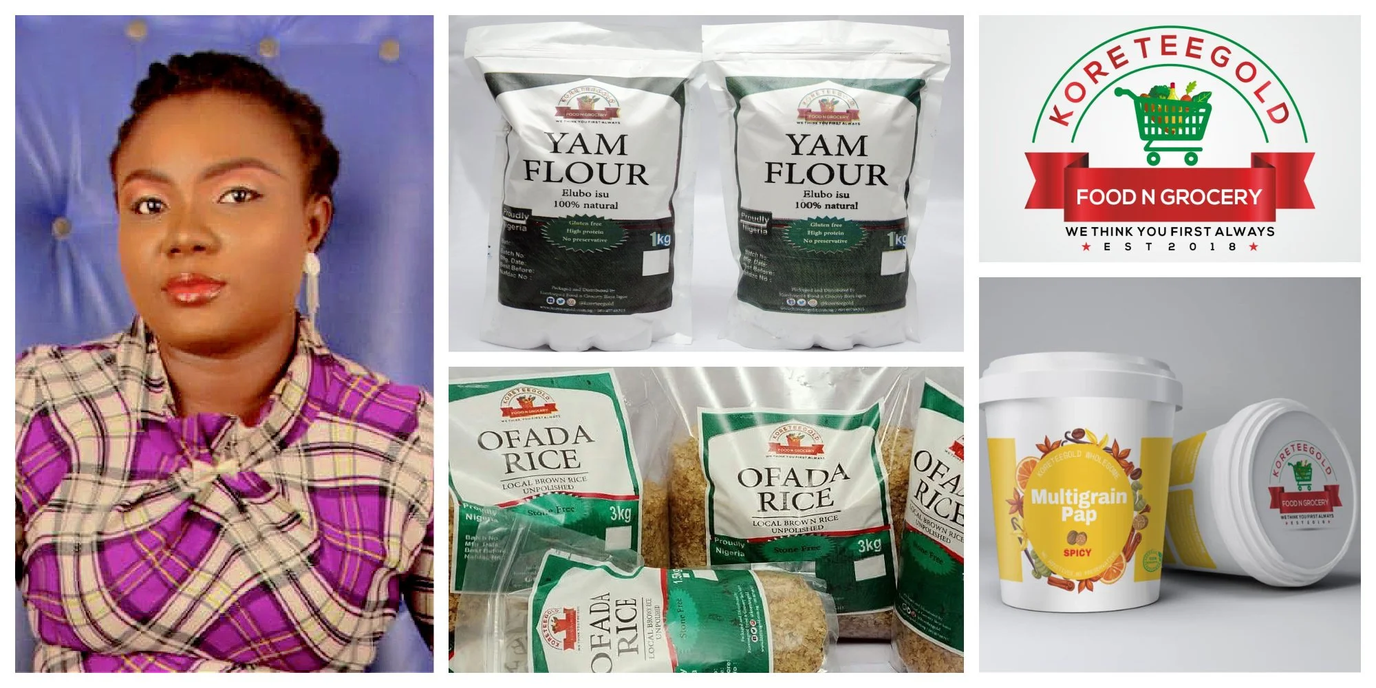 Adeola Ayeni-Obimakide, a Nigerian entrepreneur growing a successful grocery retail business 