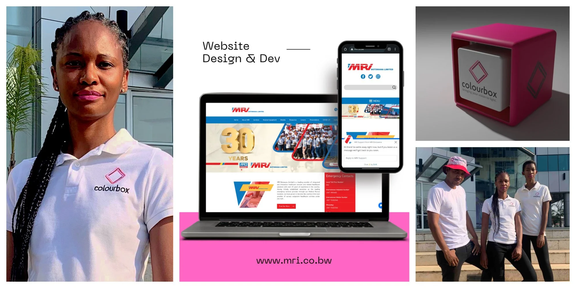 Kato Mokabathebe, a creative entrepreneur building a one-stop digital agency in Botswana