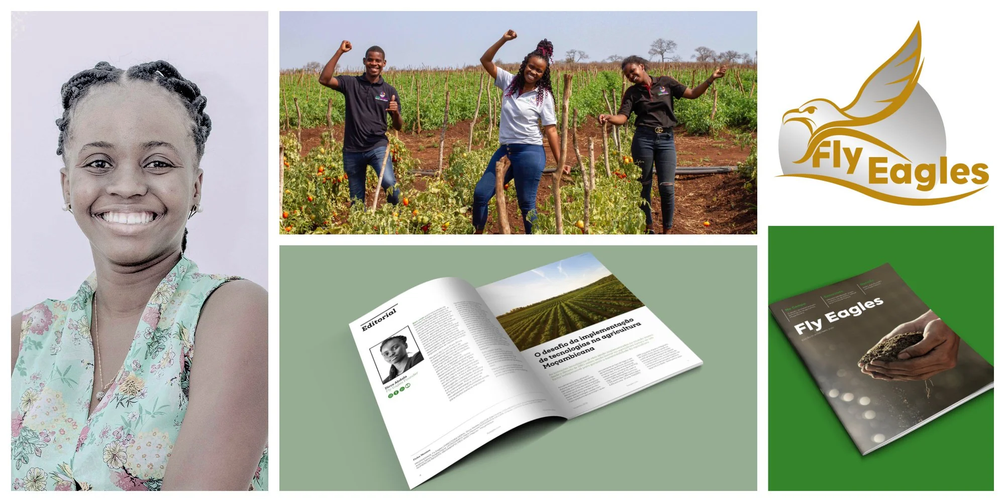 Dirce Vicente, a Mozambican agripreneur uses the power of publishing to inspire others in agriculture