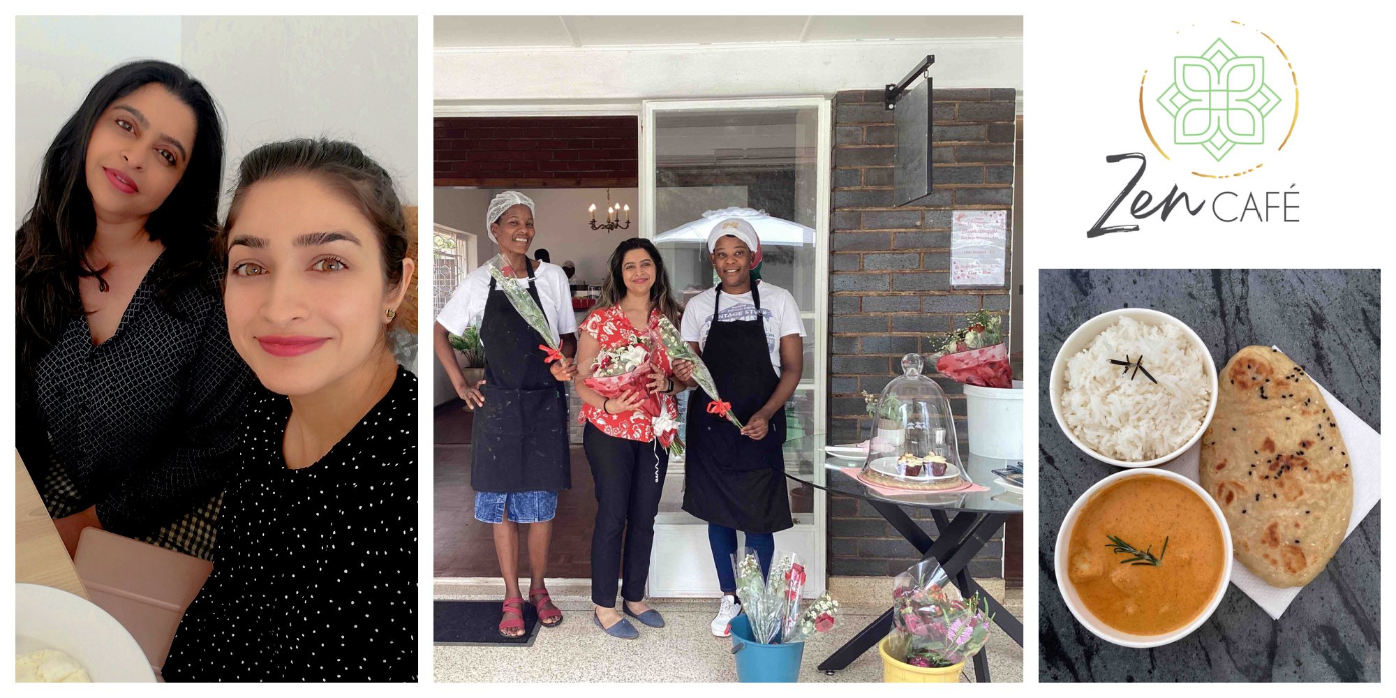 Saajidah and Mubinah Esat, entrepreneurs creating a great Indian food cafe experience in Zimbabwe