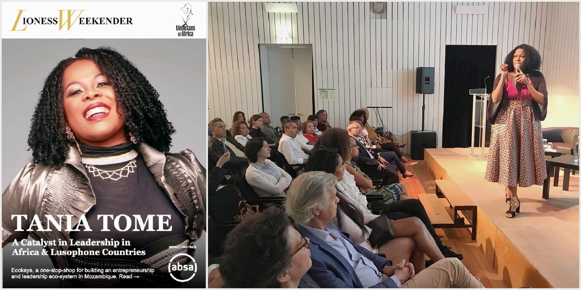 Tania Tome, a Catalyst in Leadership in Africa &amp; Lusophone Countries