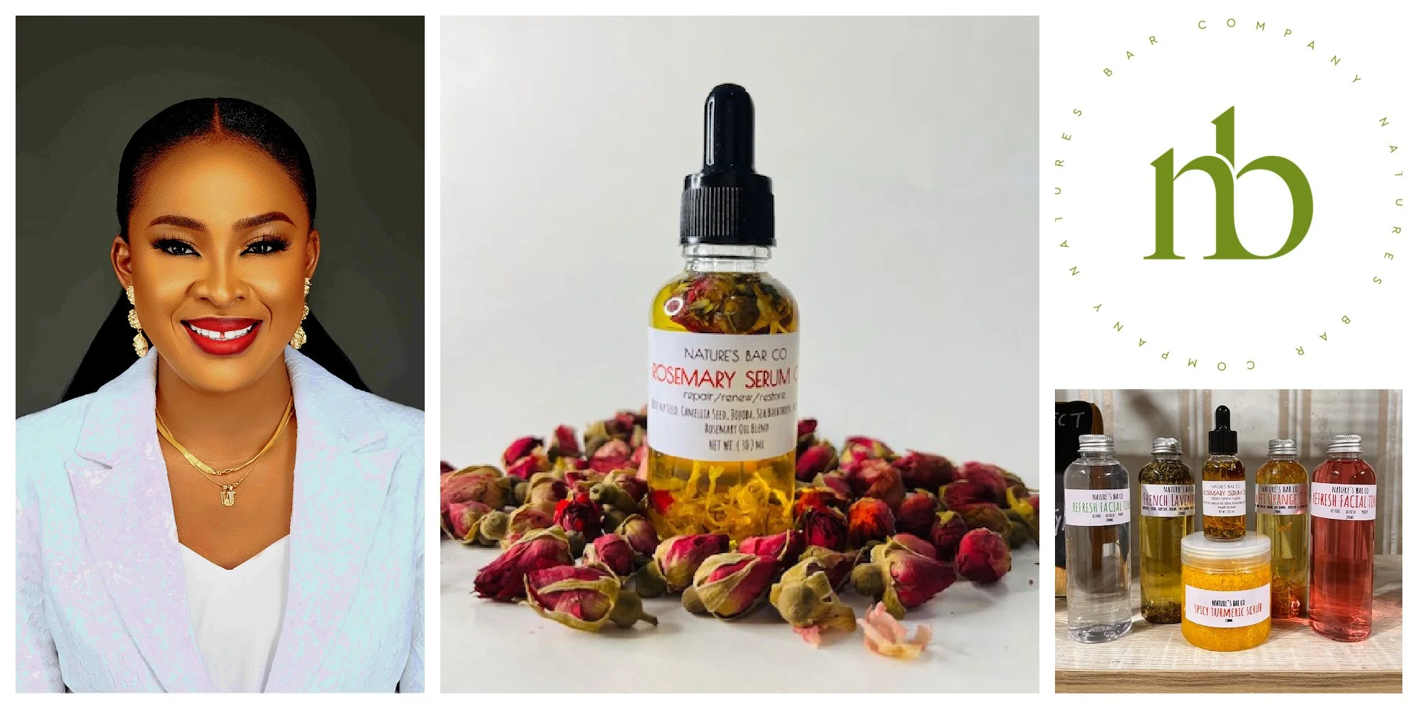 Vivian Savia, a natural skincare brand builder in Nigeria
