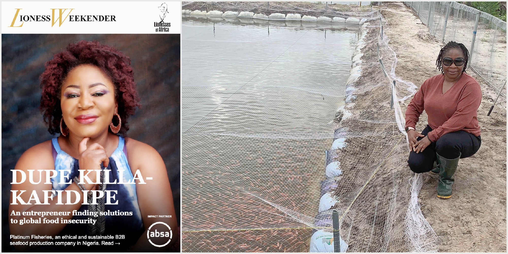 Dupe Killa-Kafidipe, an entrepreneur finding solutions to global food insecurity