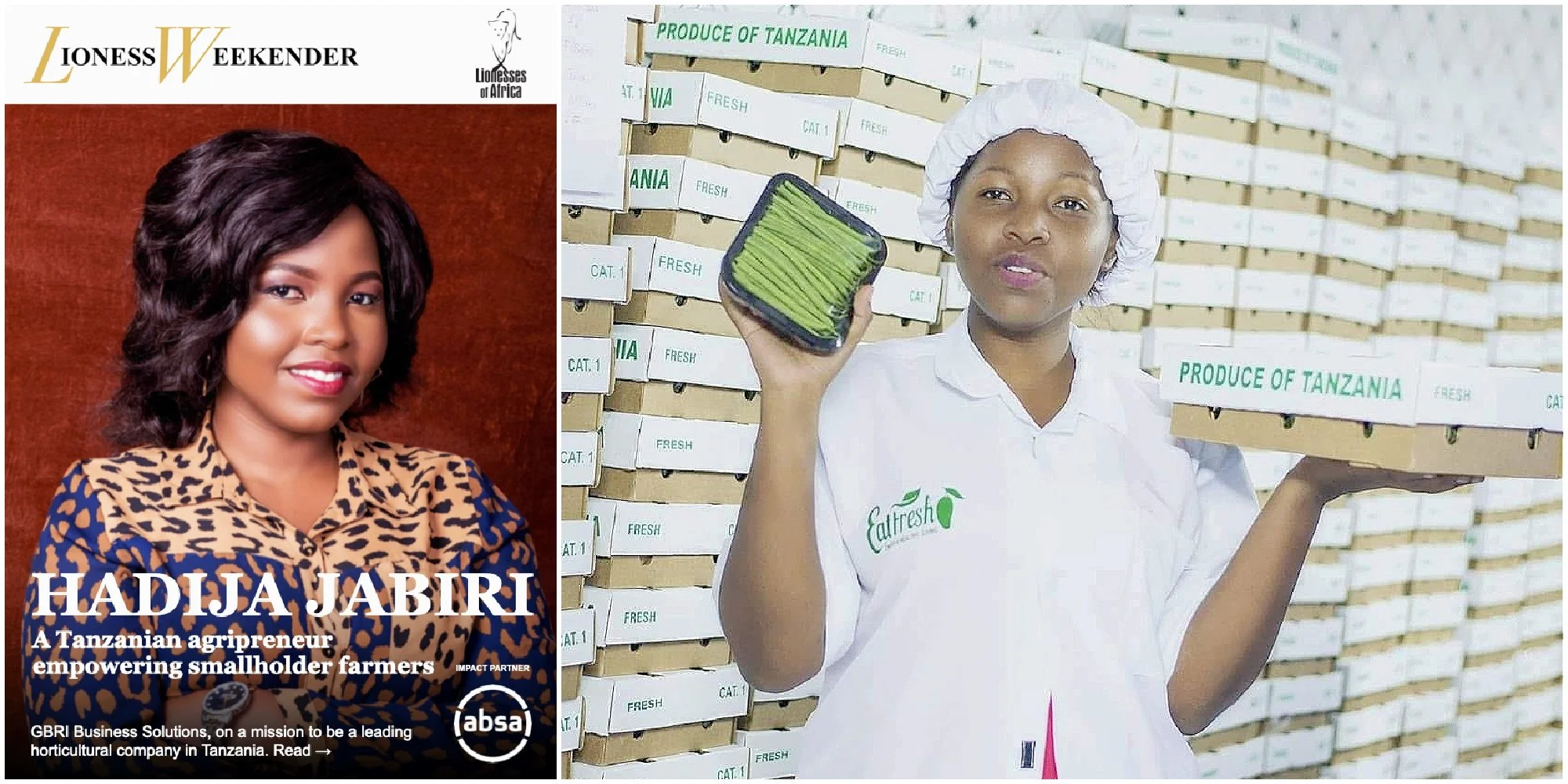 Hadija Jabiri, an agripreneur empowering smallholder farmers in Tanzania