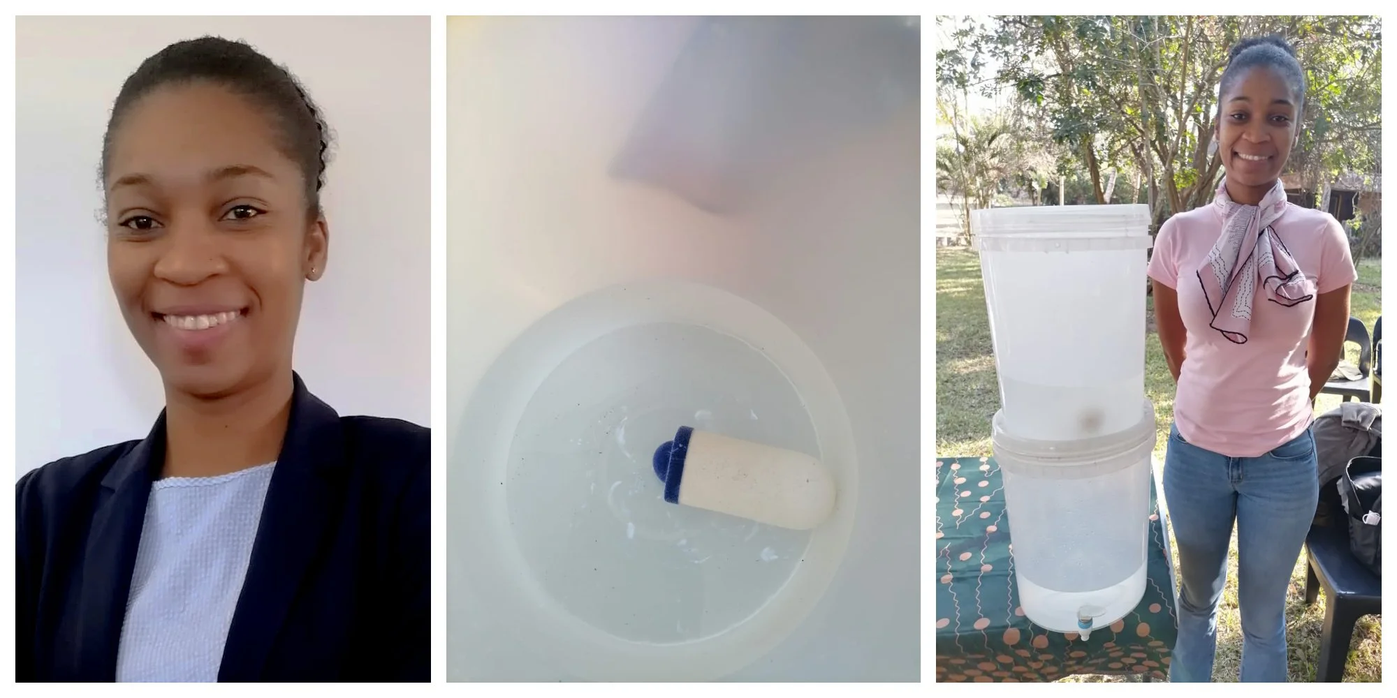 Stélia Dgedge, a Mozambican entrepreneur creating access to clean drinking water