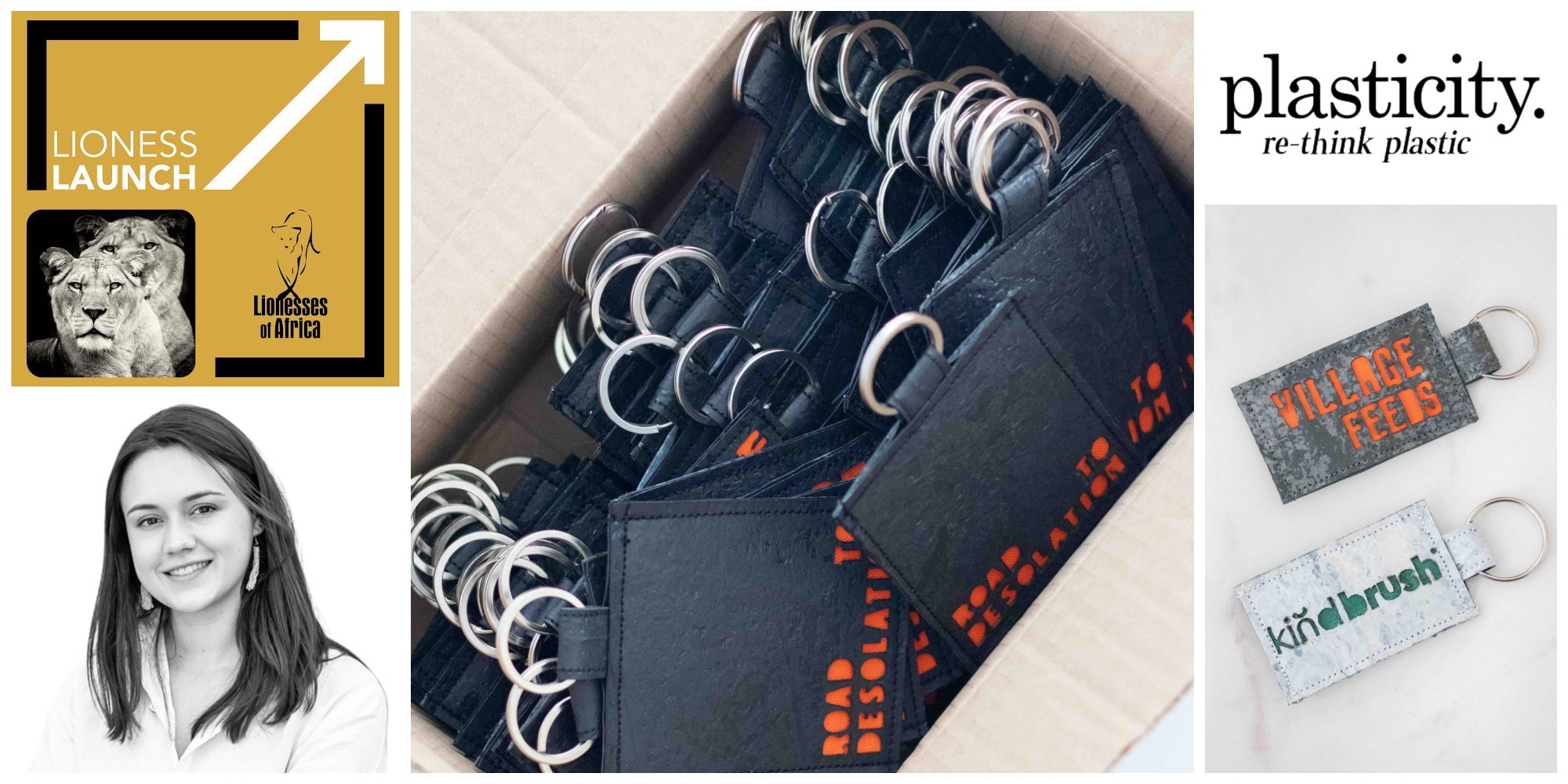 Lioness Launch / South African upcycling business, plasticity, launches its latest new range of brandable products