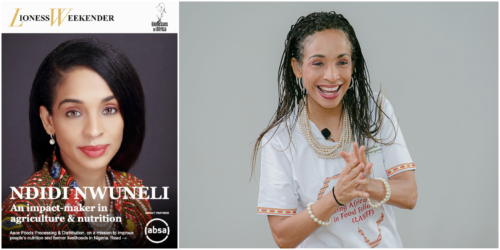 Ndidi Nwuneli, an impact-maker in agriculture &amp; nutrition