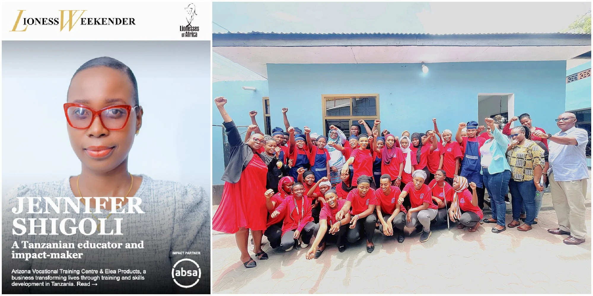 Jennifer Shigoli, a Tanzanian educator and impact-maker 