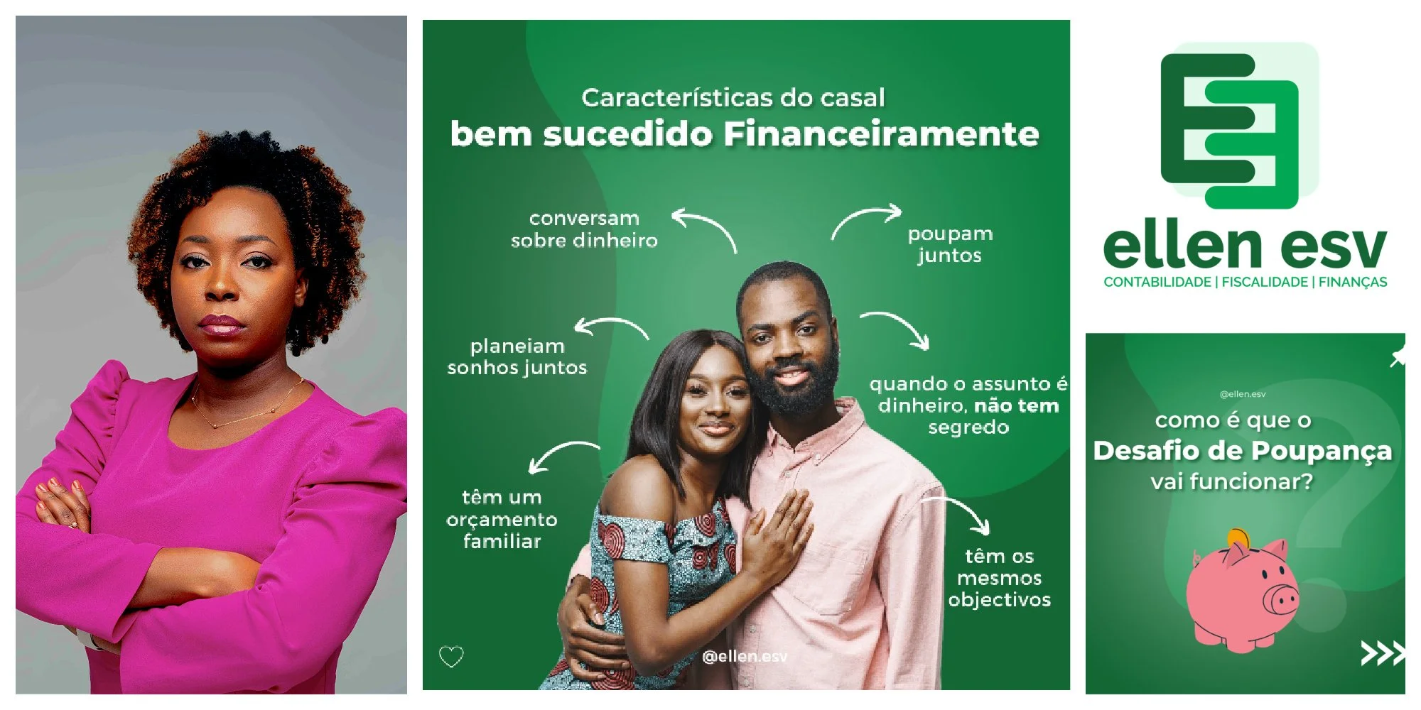 Éssita Salmina Viagem, a Mozambican financial services consultancy helping clients better manage their finances 