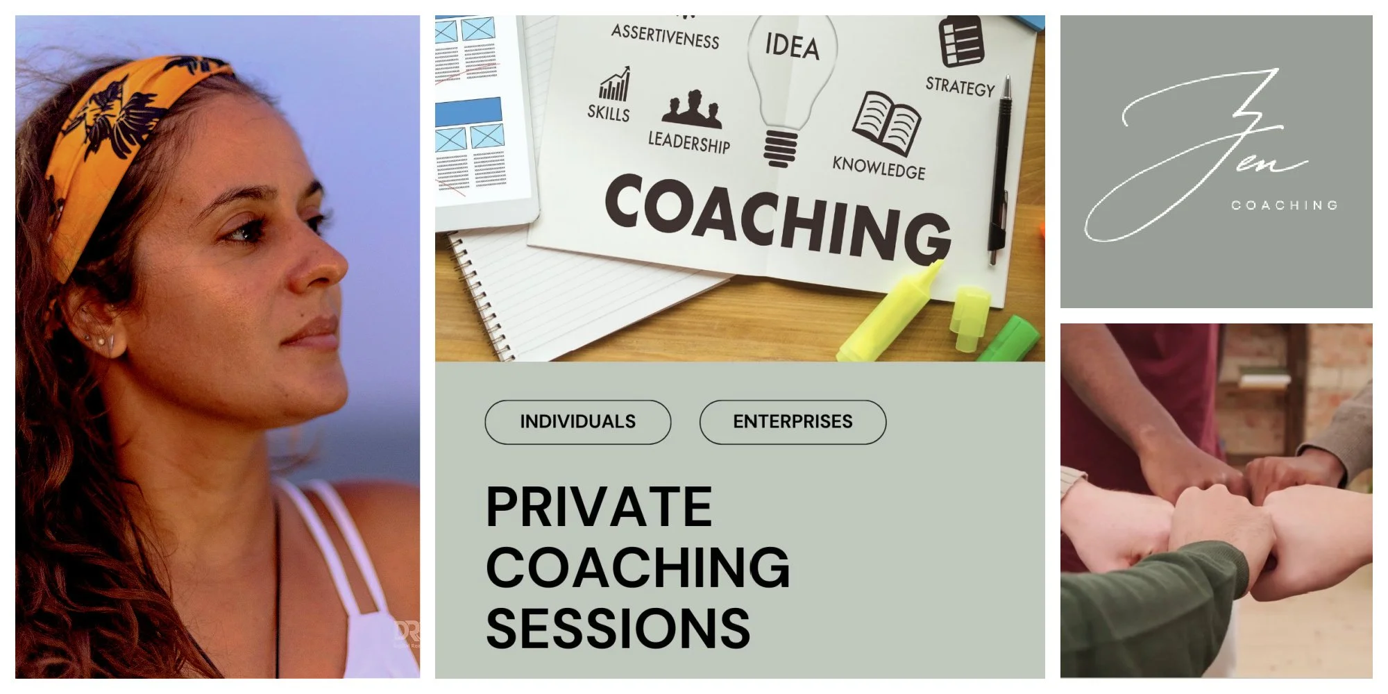 Jessica da Fonseca Sargento, a business and life coach building a business that helps others on their life journeys
