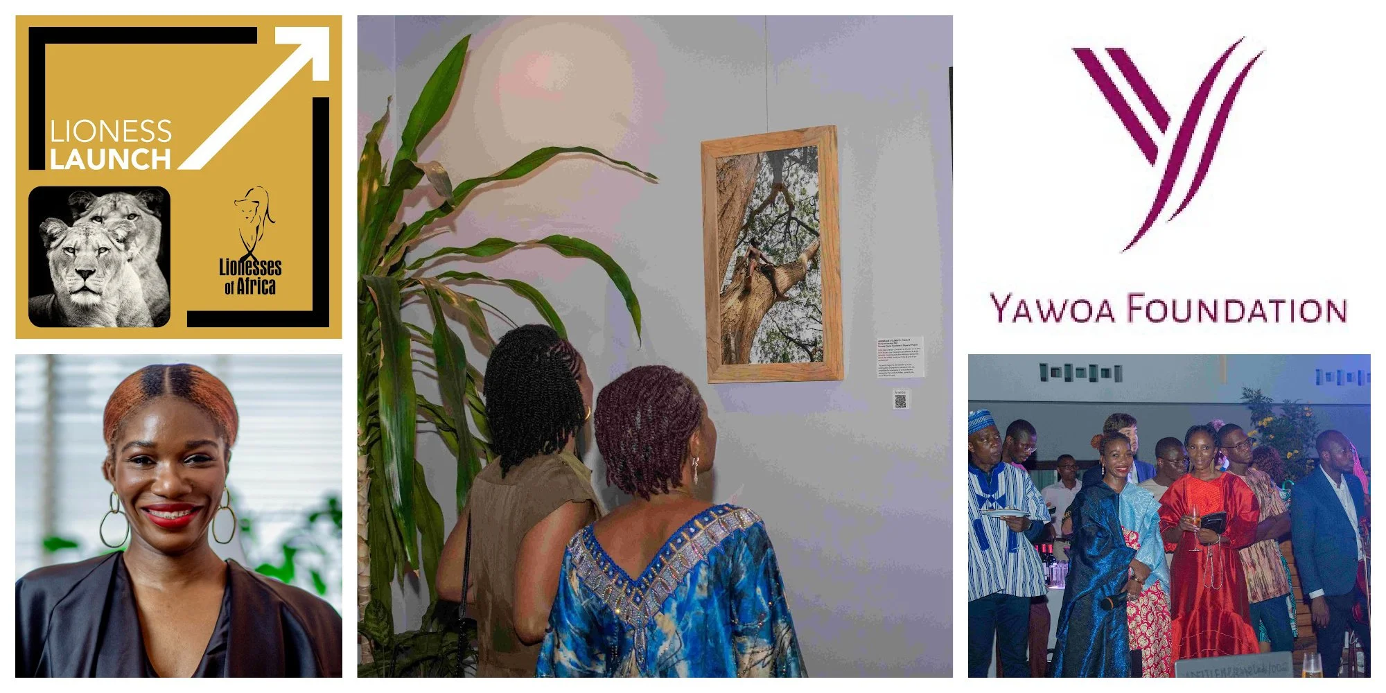 Lioness Launch / Yawoa Foundation expands into Francophone Africa with the launch of its “Dreamy Memory” project using the arts to positively impact women's lives