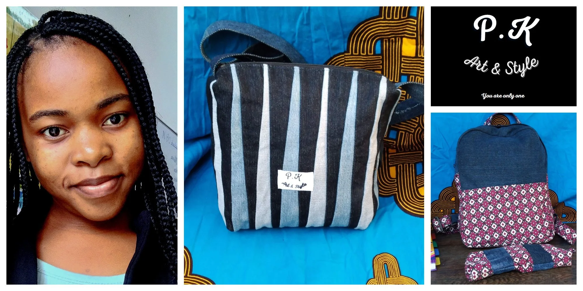 Elisa Marcos Ouana, a Mozambican creative entrepreneur turning upcycling into a design brand 